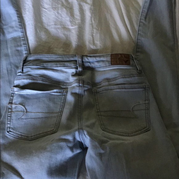 Light wash skinny jeggings size 0 - Picture 2 of 3